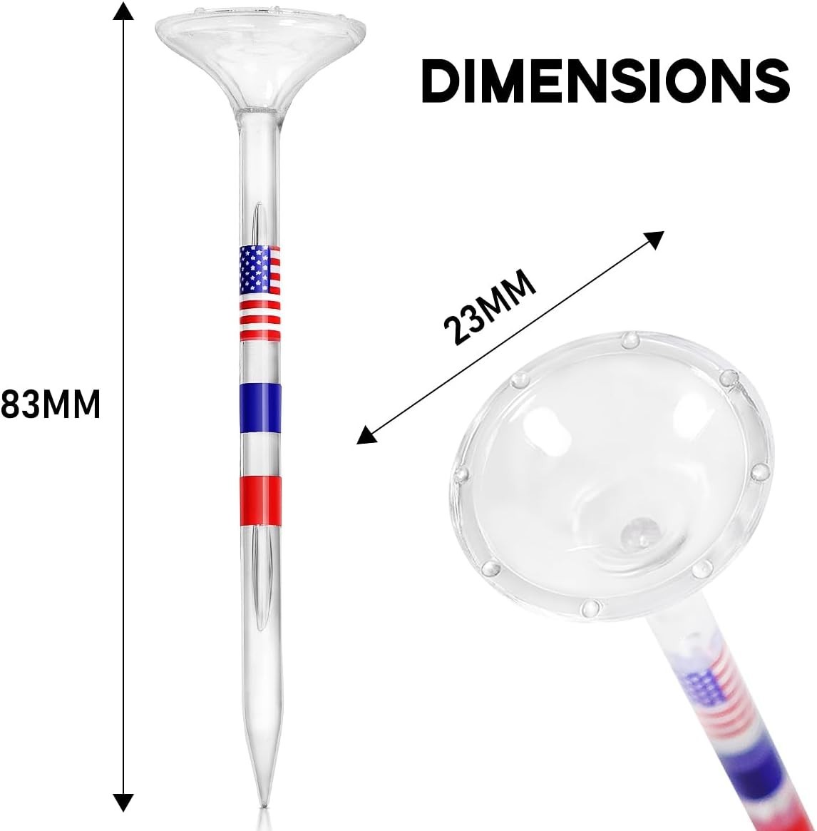 Golf Tees Set 3 1/4 Inch Plastic Tees Bulk Unbreakable Reduces Friction Side
