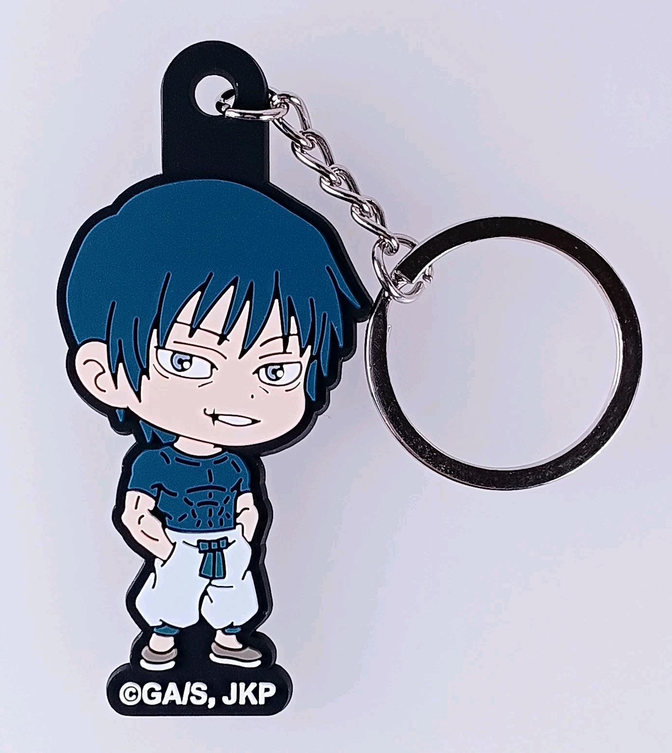 Toji Fushiguro - Jujutsu Kaisen × Watts Rubber Keychain From Japan