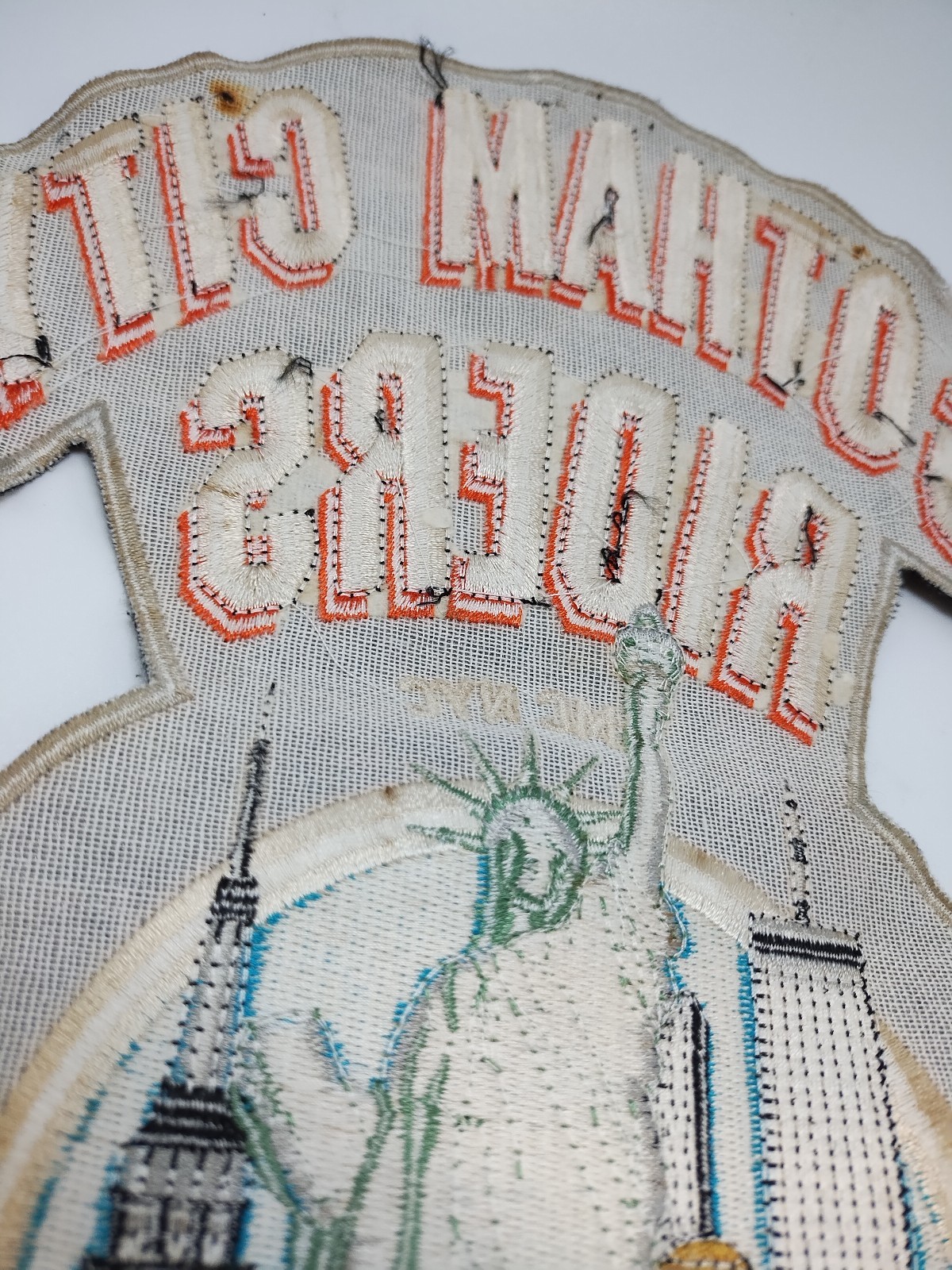 Gotham City Riders MC NYC Back Patch Rocker Rare