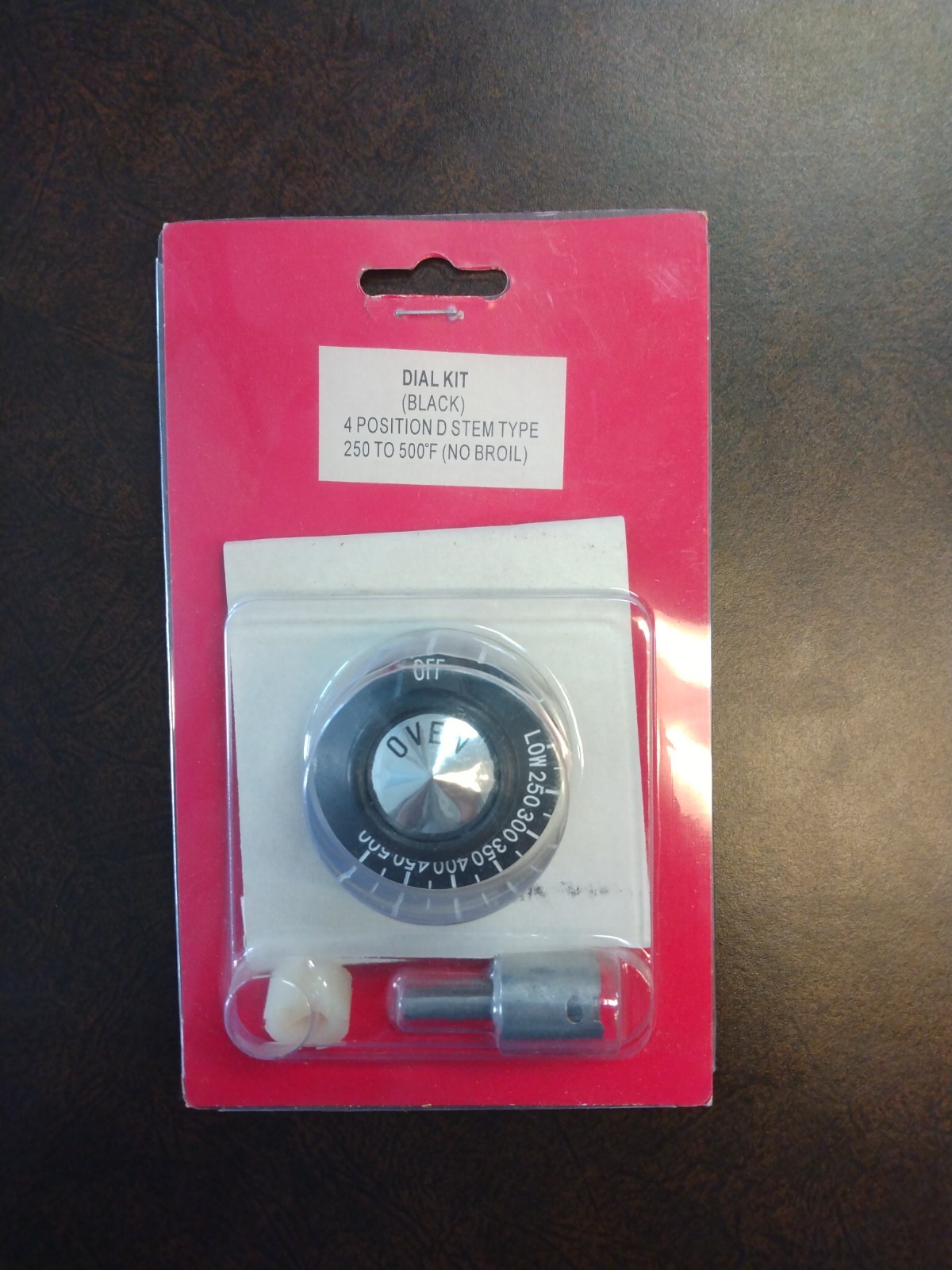 Robentshaw 4590-004 Dial Kit (Black) 4 Position D STEM Type
