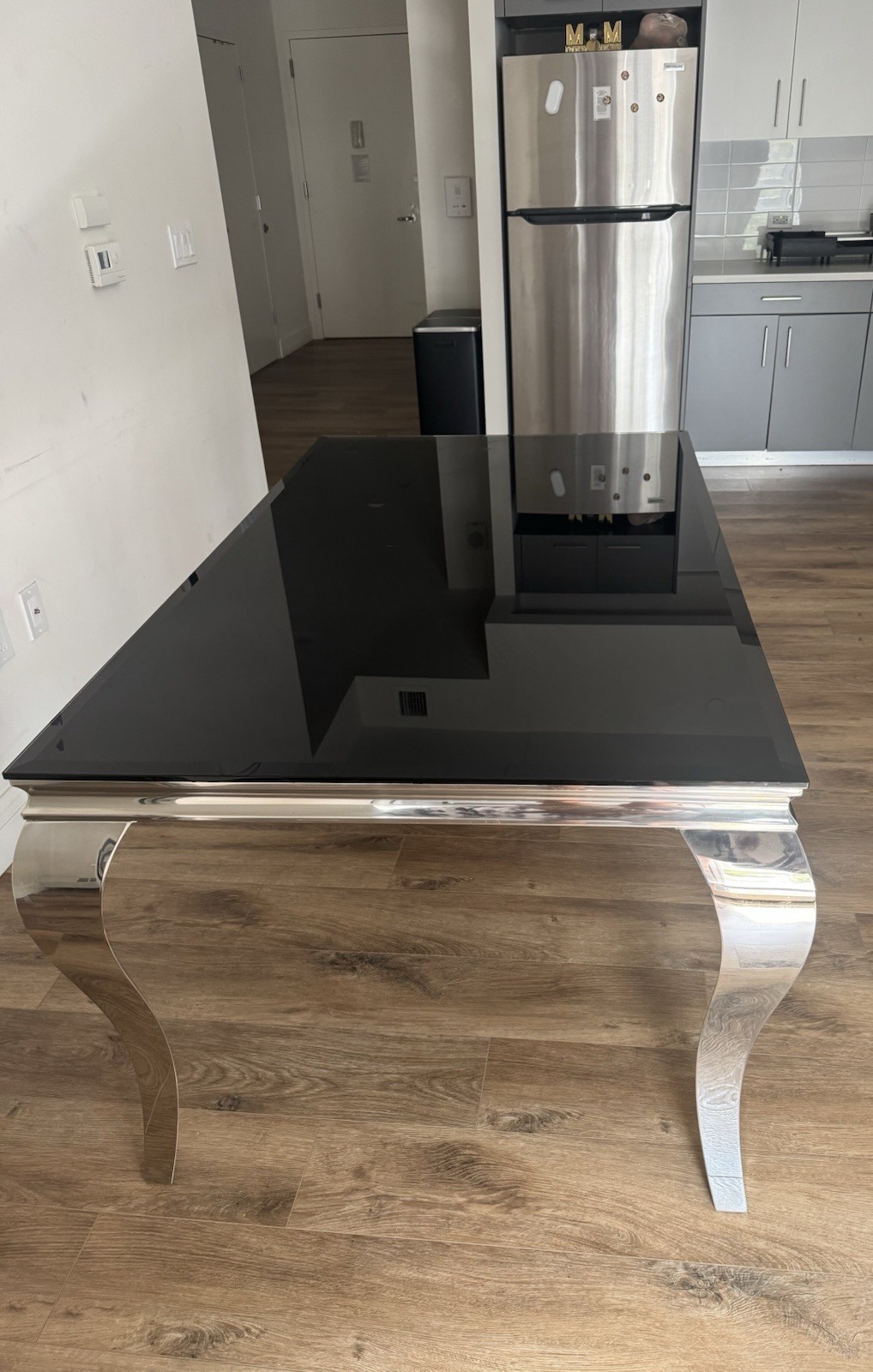Silver Dining room table (only table)