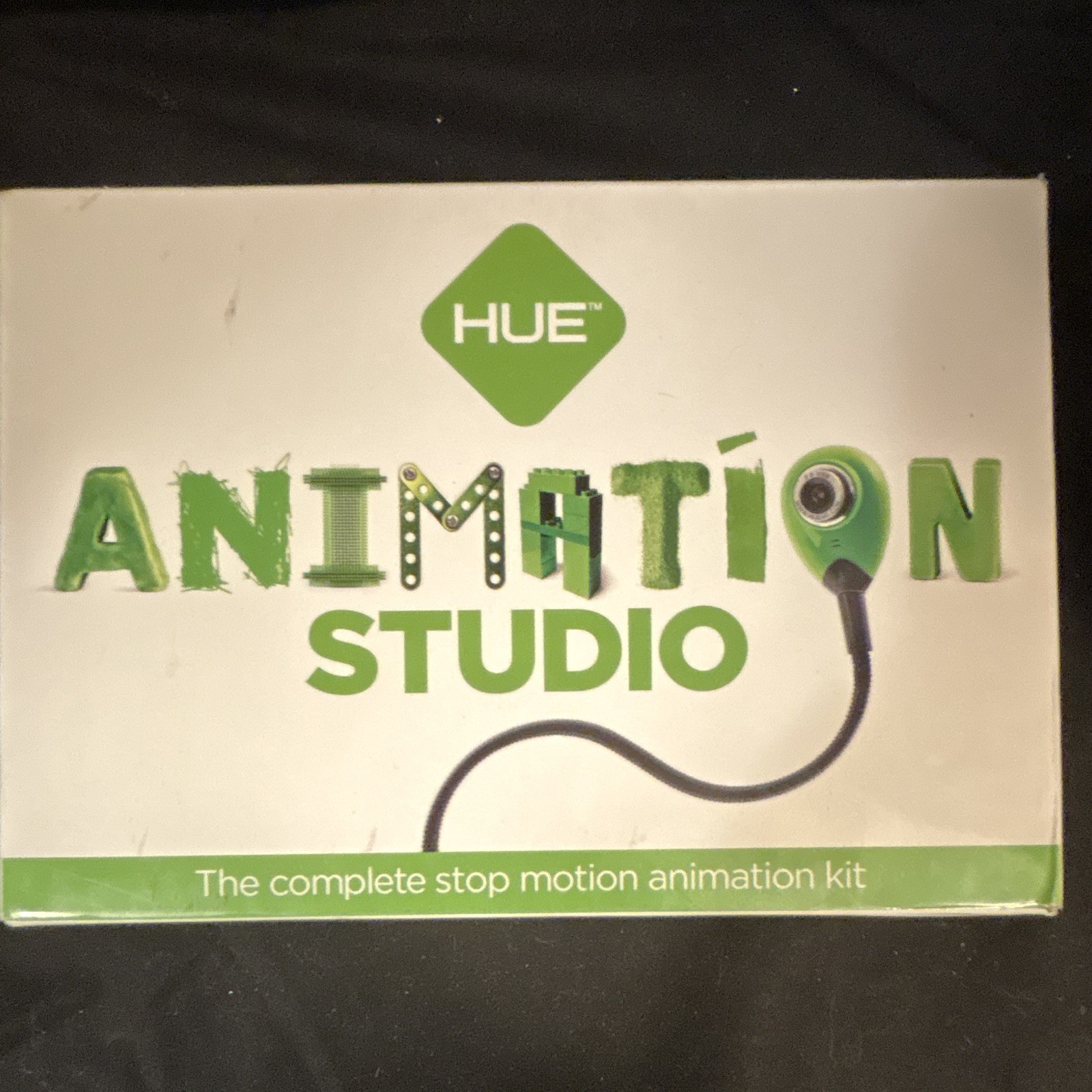 HUE Animation Studio Stop Motion Kit USB 2.0 Webcam Camera w/ Software CD Blue