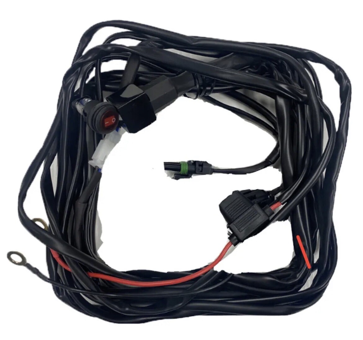 Baja Designs Squadron / S2 / S1 Wire Harness 2 Lights - Pro / Sport 64-0117