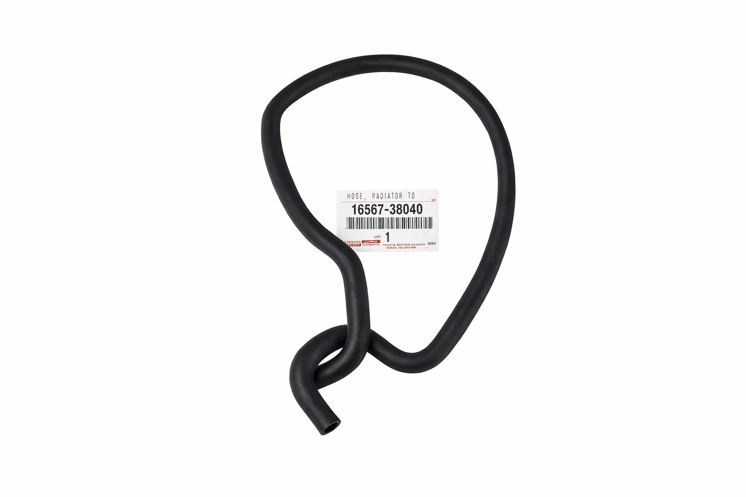 Genuine OEM Engine Coolant Reservoir Hose For Lexus GX460, GX470 1656738040