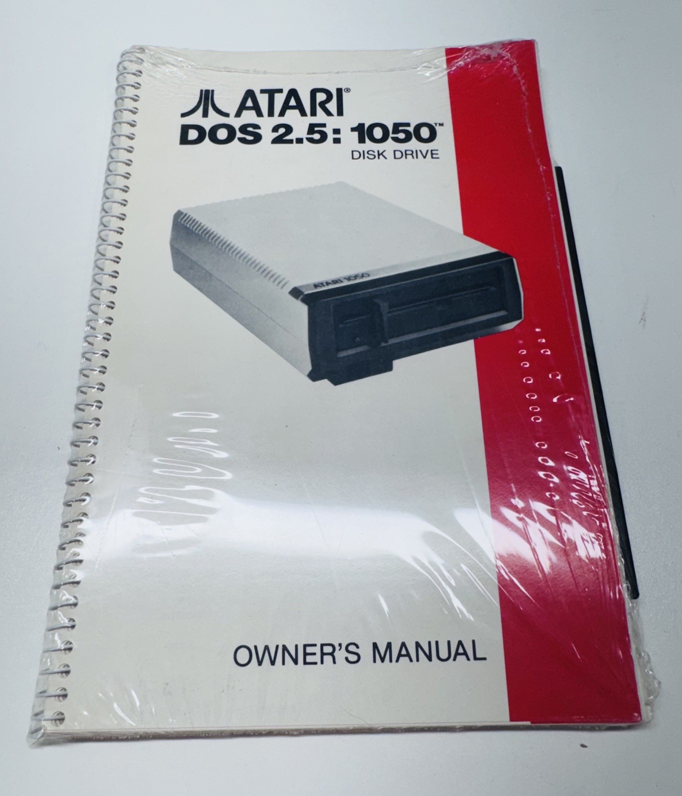 Lot Of 2 Atari Manuals - Atari DOS 2.5: 1050 Disk Drive & Atari Basic Reference