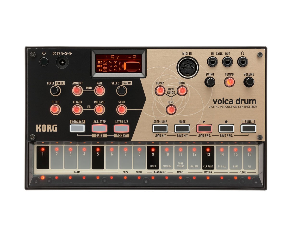 Korg Volca Drum Physical Modeling Drum Synthesizer