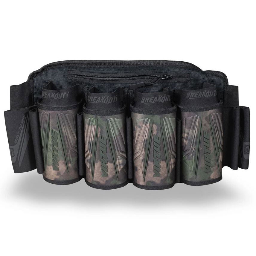 Virtue Paintball Breakout V2 4+7 Strapless Pod Harness Pack Reality Brush Camo