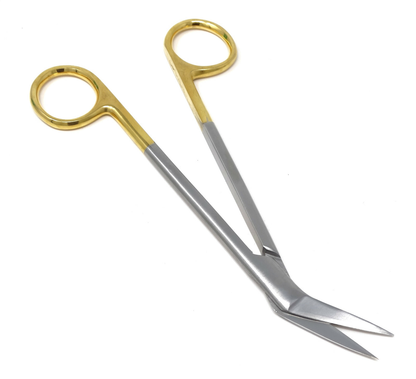 TC Plus Supercut Locklin Angled Scissors 16 cm Nasal Surgery Care Instruments