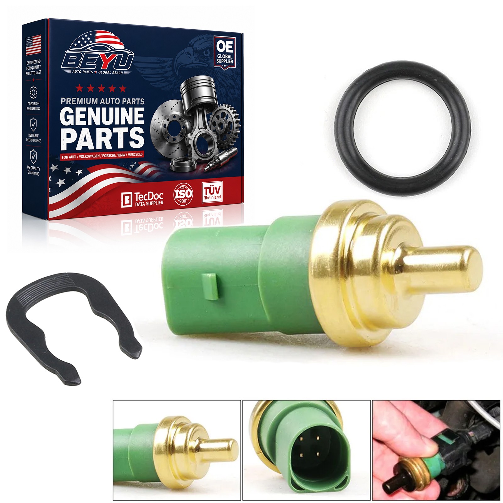 For AUDI A4 Quattro Volkswagen JETTA Beetle Passat Engine Coolant Temp Sensor