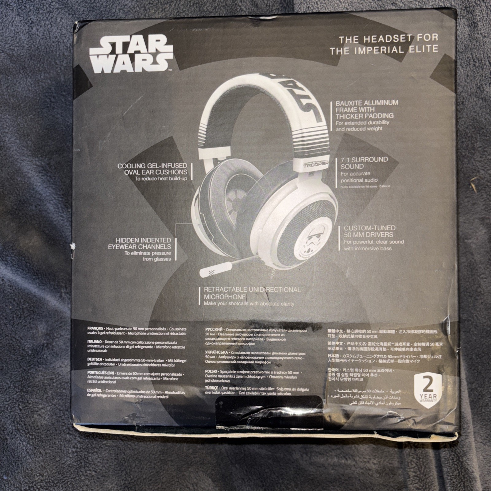 Razer Kraken Multi-Platform Wired Gaming Headset Star Wars Stormtrooper Edition