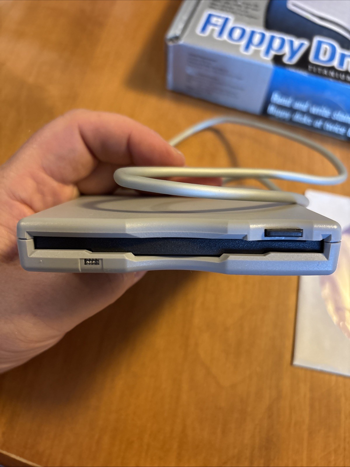 Smart Disk Fd-05PUB USB External 3.5" 1.44 MB Floppy Disk Drive - TESTED