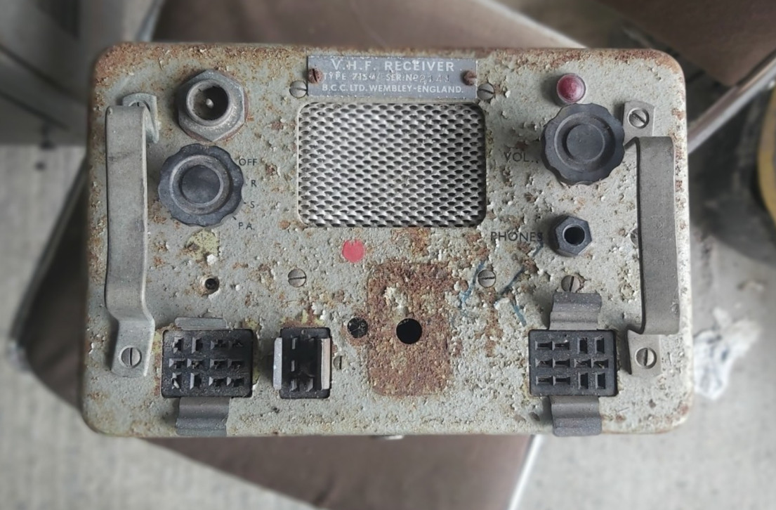 Larkspur ERA Army Military Radio BCC VHF RECEIVER TYPE 715