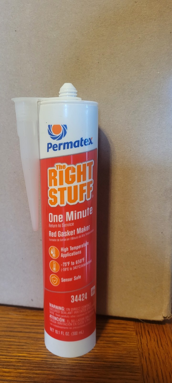 Permatex the Right Stuff One Minute Red Gasket Maker Silicone 34424 $15