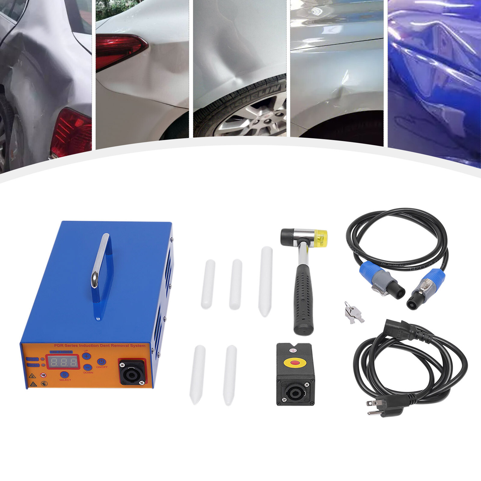 Pro PDR Induction Heater Machine Hot Box Car Paintless Dent Repair Tools 1380W