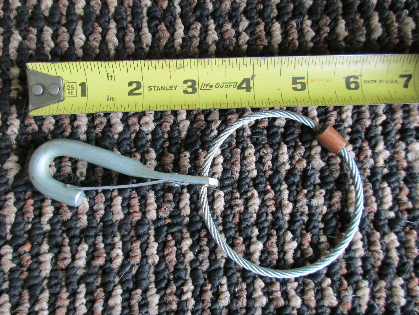 Steel Snap Hook & Steel Cable Rigging