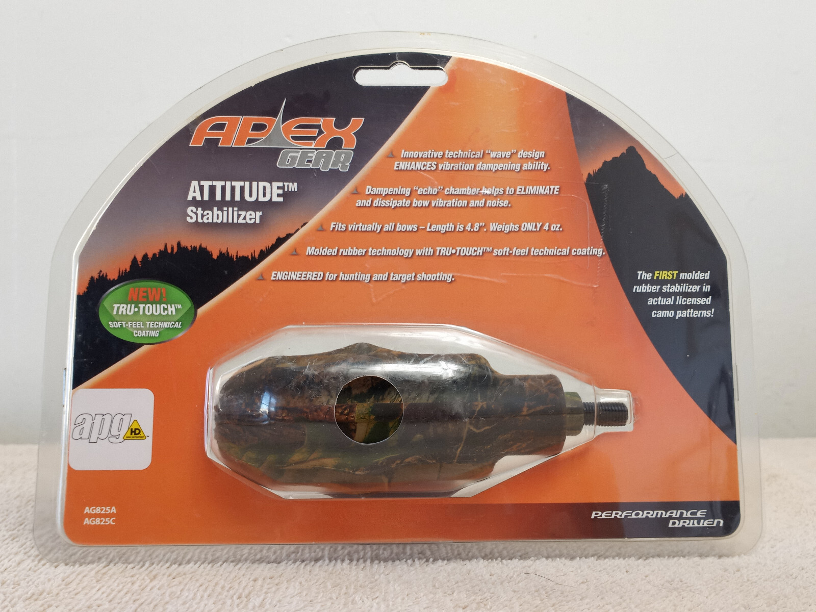 Apex Gear AG825A Attitude Stabilizer in Realtree Lost Camo