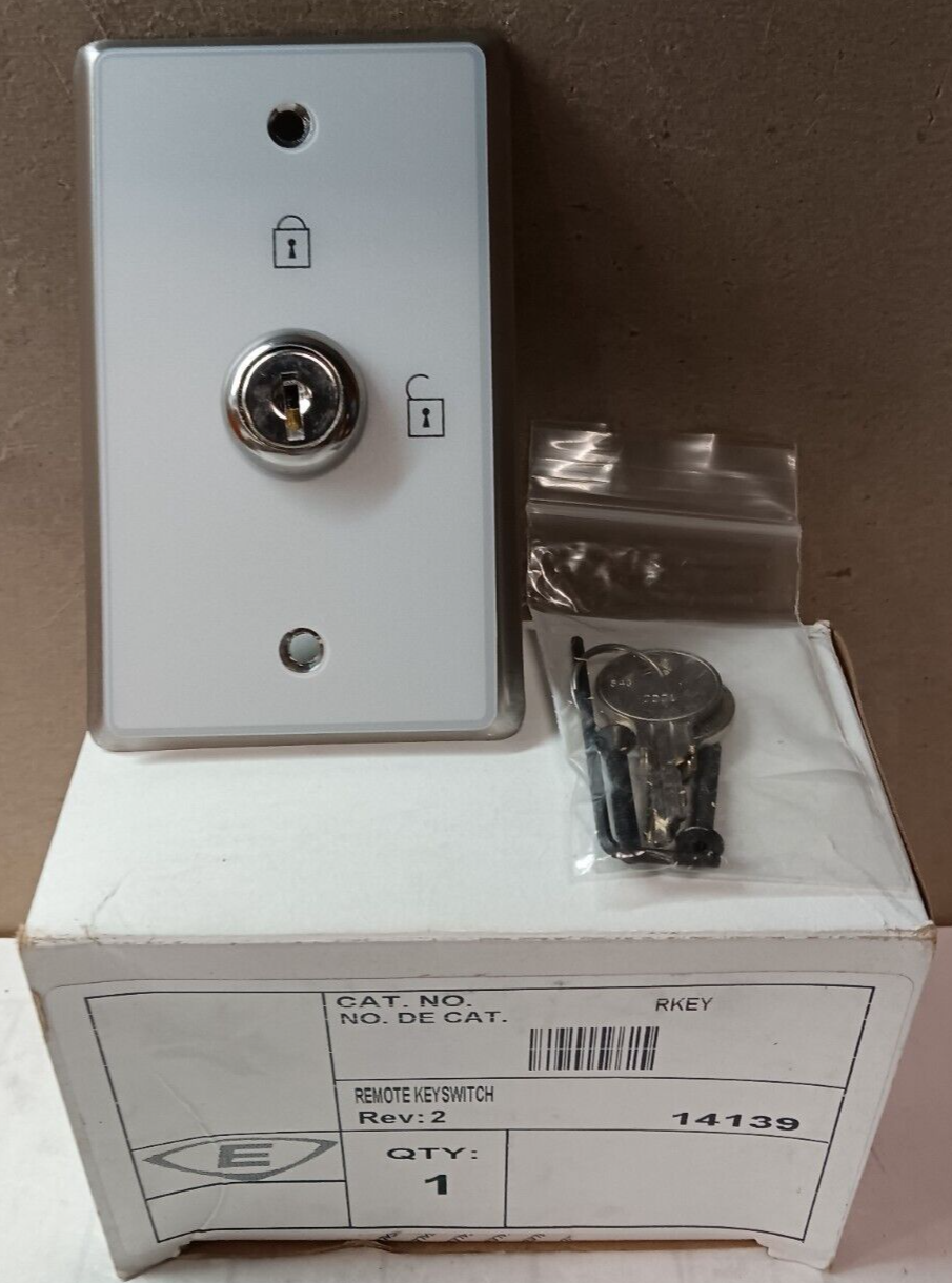 NEW EDWARDS EST RKEY REMOTE KEY SWITCH 14139