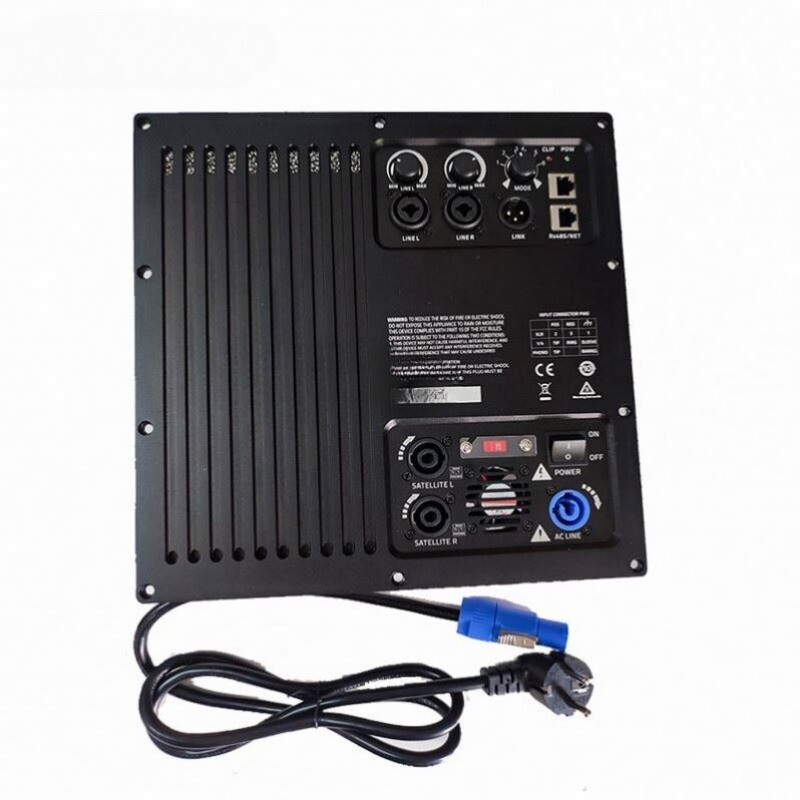 3channels Power Active Amplifier 3 Dsp-K Module Hifi for Full Range Bass Speaker