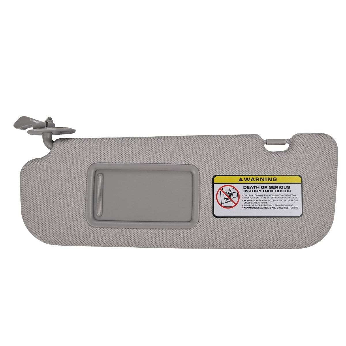 Sun Visor Makeup Mirror Left Grey Driver side Side For Hyundai Elantra MD 11-16