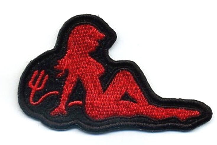 NATO ELITE SP OPS SEAL SAS JTF2 KSK JSOC PATCH: Death-Hand DEVIL GIRL