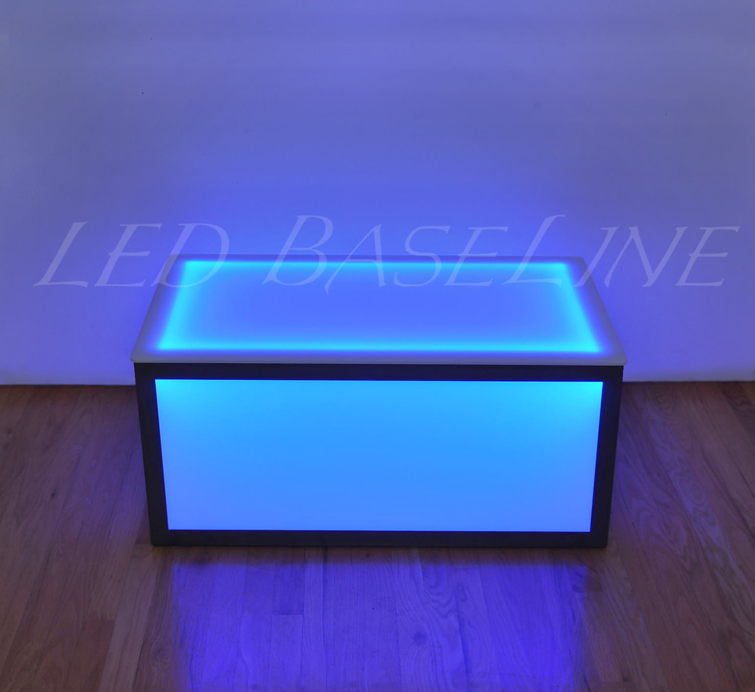 16" LED CUBE COFFEE TABLED BAR MODERN COLOR CHANGING