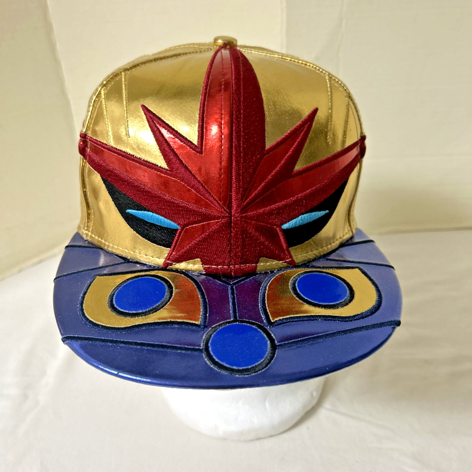 Nova Corps Armor 59Fifty Hat Red Sz 7 3/4