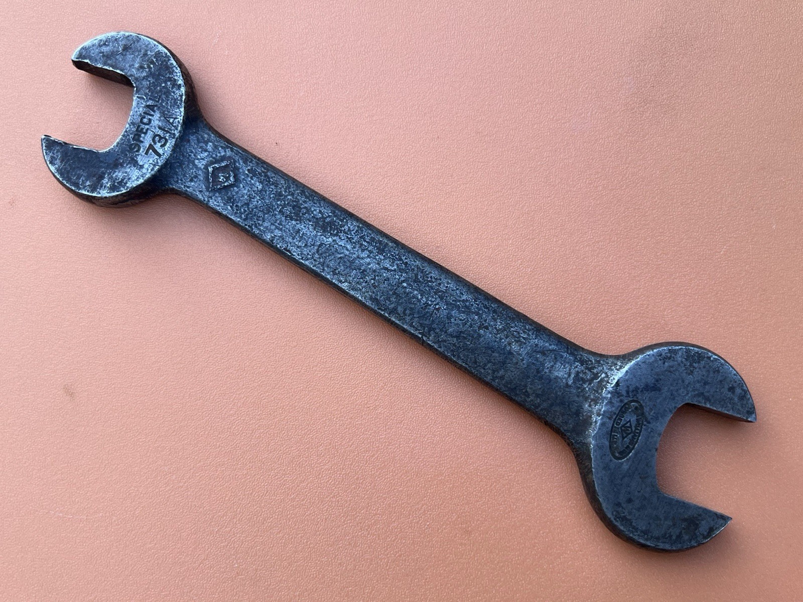 Williams Wrench 731A Special 49/64” X 57/64” Double Open End Engineer Forged USA