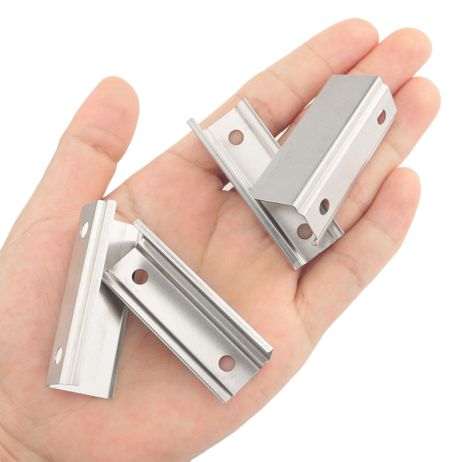 V-Shape LED Channel Extension Connectors with Mounting Screws 10 Pack Kit