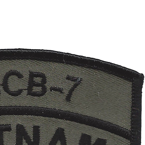NMCB-7 Vietnam OD Patch