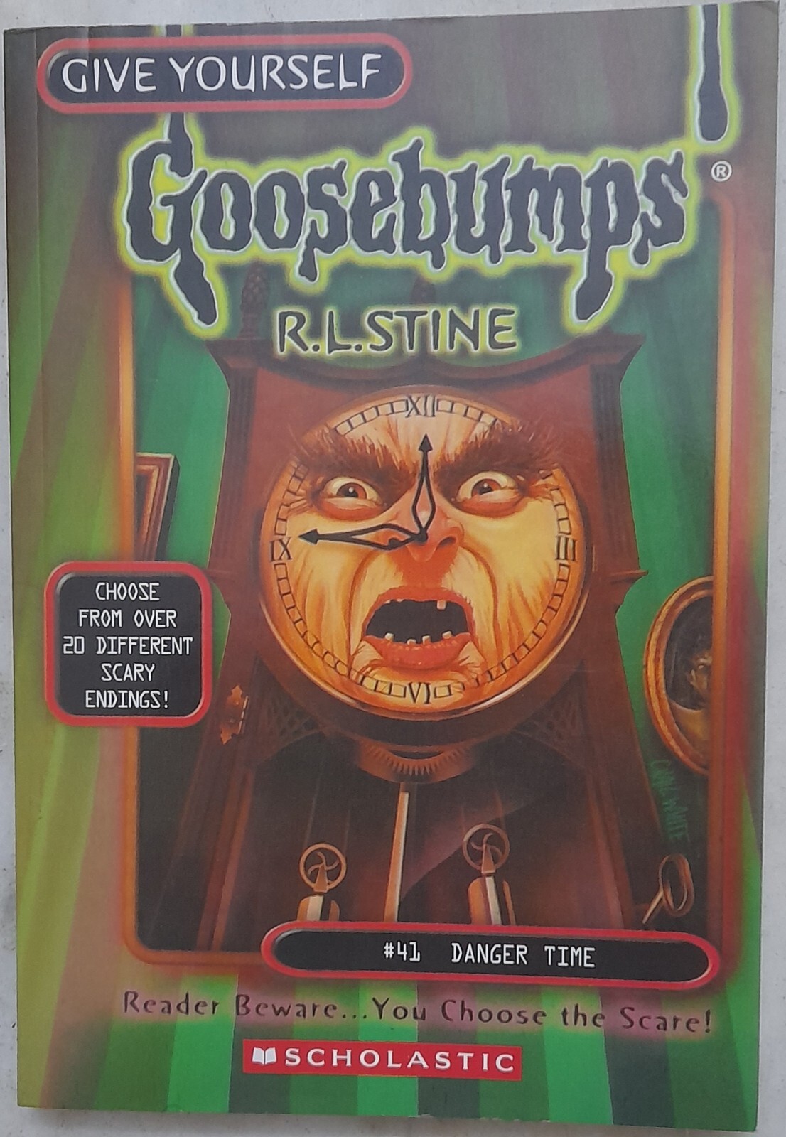 FREE SHIPPING - Danger Time (Give Yourself Goosebumps - 41) by R. L. Stine