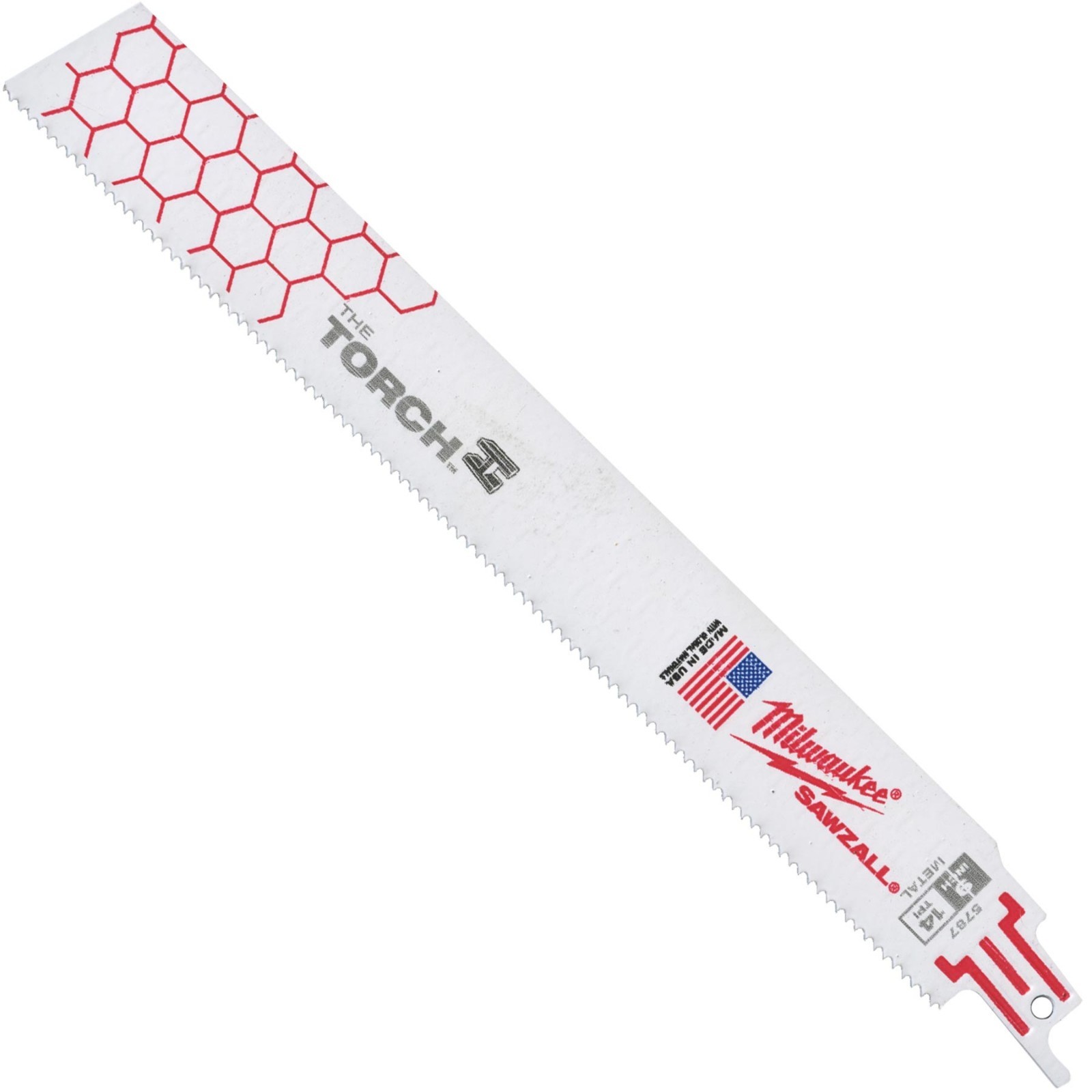 Milwaukee Torch BI-Metal Reciprocating Sawzall Blade 9" x 1" 14TPI (100 Pack)