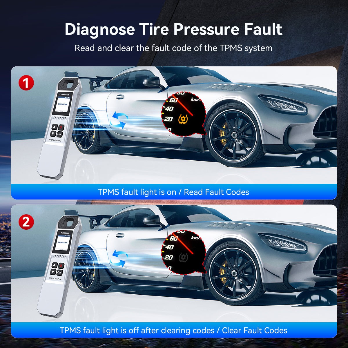 Lifefree Update MUCAR 892BT OBD2 Scan Diagnostic IPRO TPMS Programming Tool MUAI