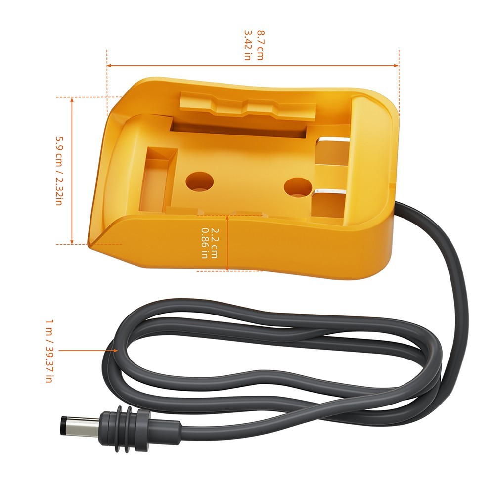 For Starlink for mini Compatible Adapter Cable 1M Long for Lithium Batteries