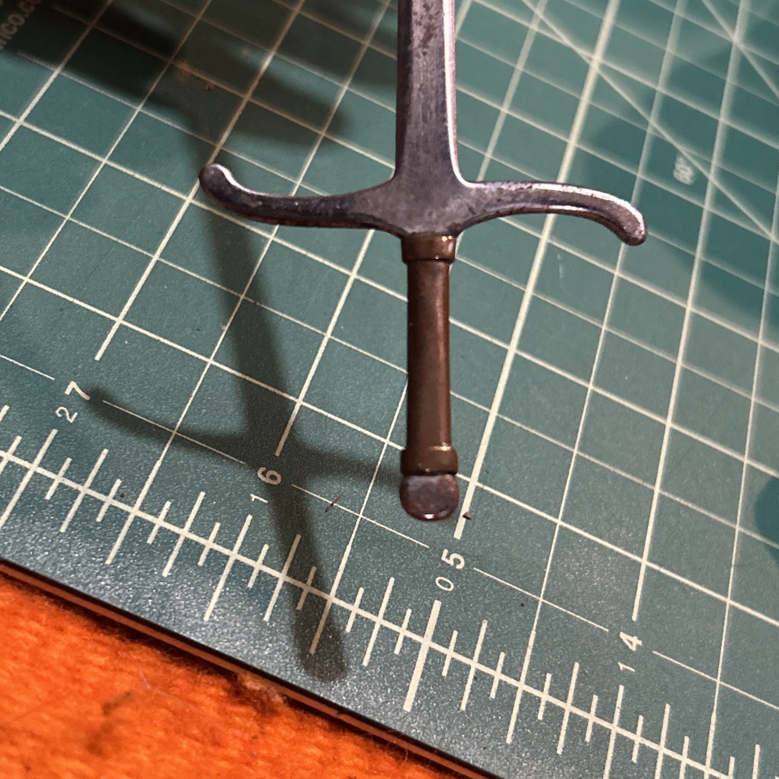 1930s-60s 12” Copper Mini Knight Armor Set + Sword Shield & Steel Stake Anvil