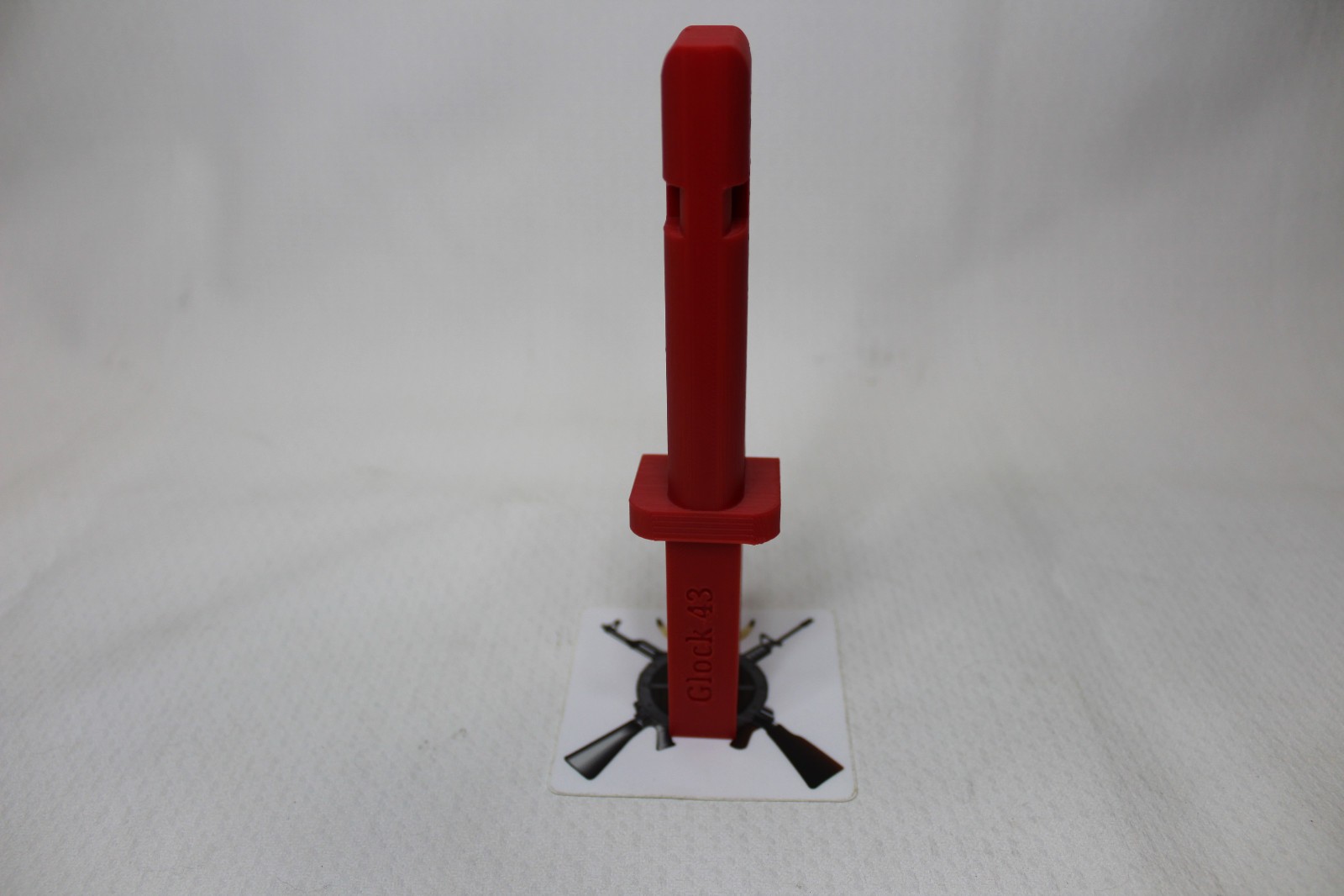 Glock 43X, 48 Vise Slide Block for Gunsmiths 3D Printed Non-Marring