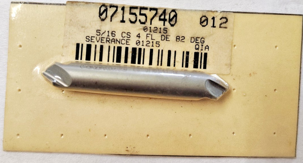 5/16 Countersink 4 FL DE 82 Deg Severance ES-5/16-41-DE