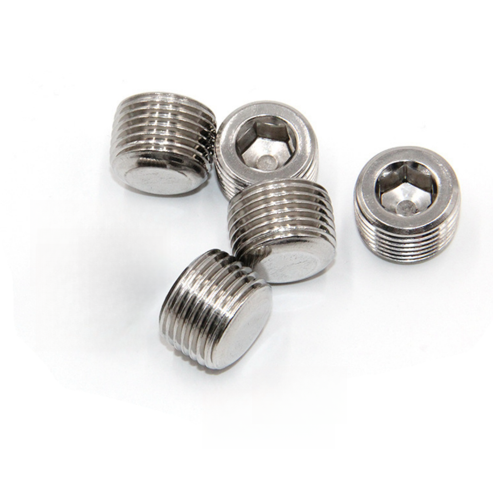 10pcs Thread Socket Pipe Plug STAINLESS STEEL PLUG ALLEN HEAD 1/2" NPT PIPE