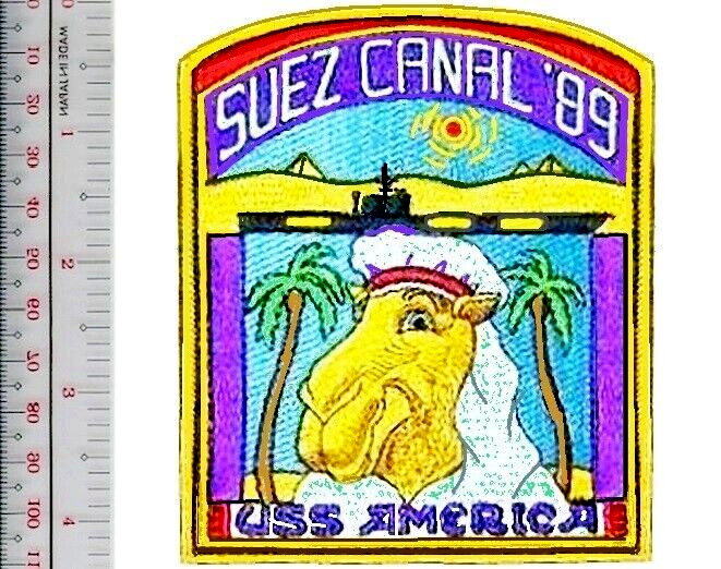 US Navy USN USS America Aircraft Carrier CV-66 Suez Canal Cruise NO TARIFF