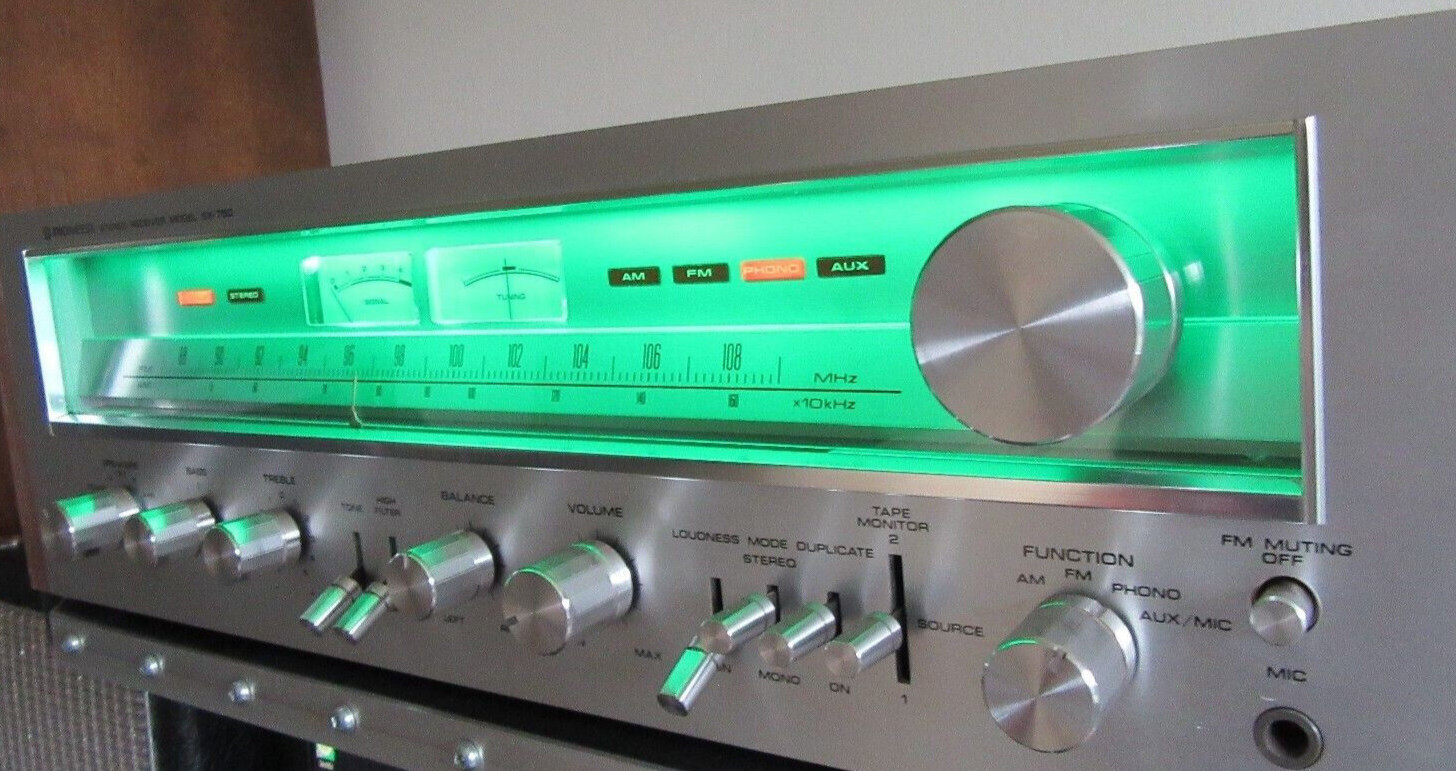 7 GREEN 8V Fuse Style 29mm LED Lamp Bulb Marantz Sansui Pioneer Kenwood