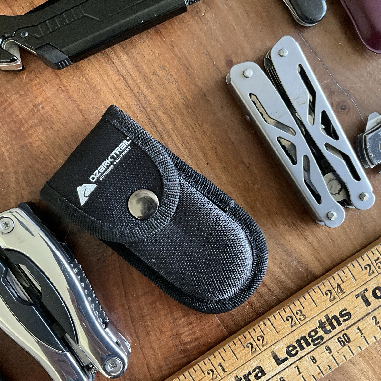 Mixed Pocket Knife Utility Multi-Tool Lot Sheaths