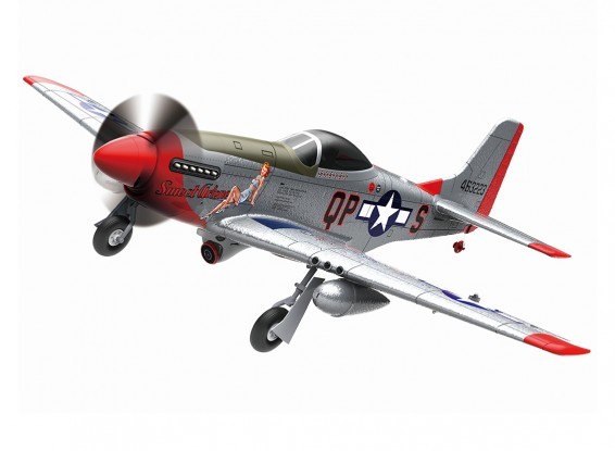 MO-FLY P-51D (RTF) 10CH EPP 685mm Fun Flyer for Beginner Without Camera (27")