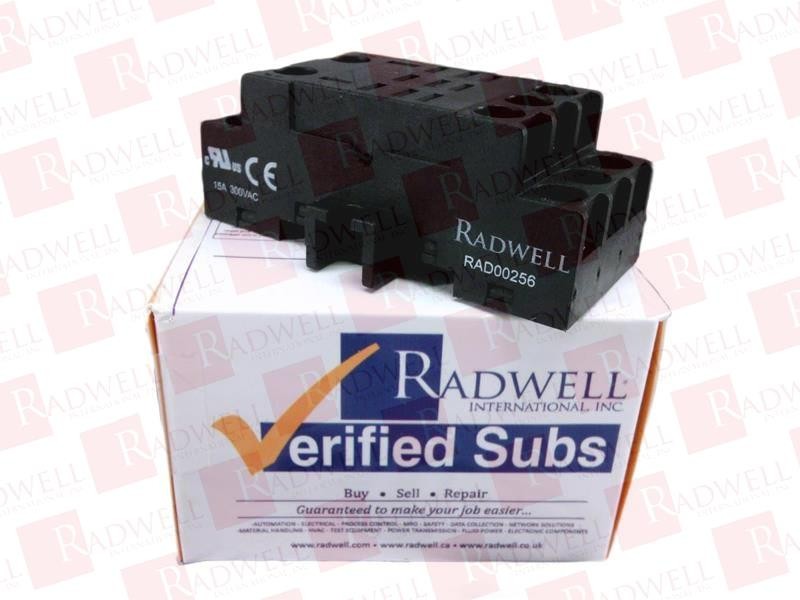 RADWELL VERIFIED SUBSTITUTE RH3B-UAC120V-SUB-SOCKET / RH3BUAC120VSUBSOCKET (BRAN