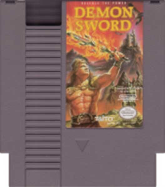 Demon Sword - Classic Fun NES Nintendo Game