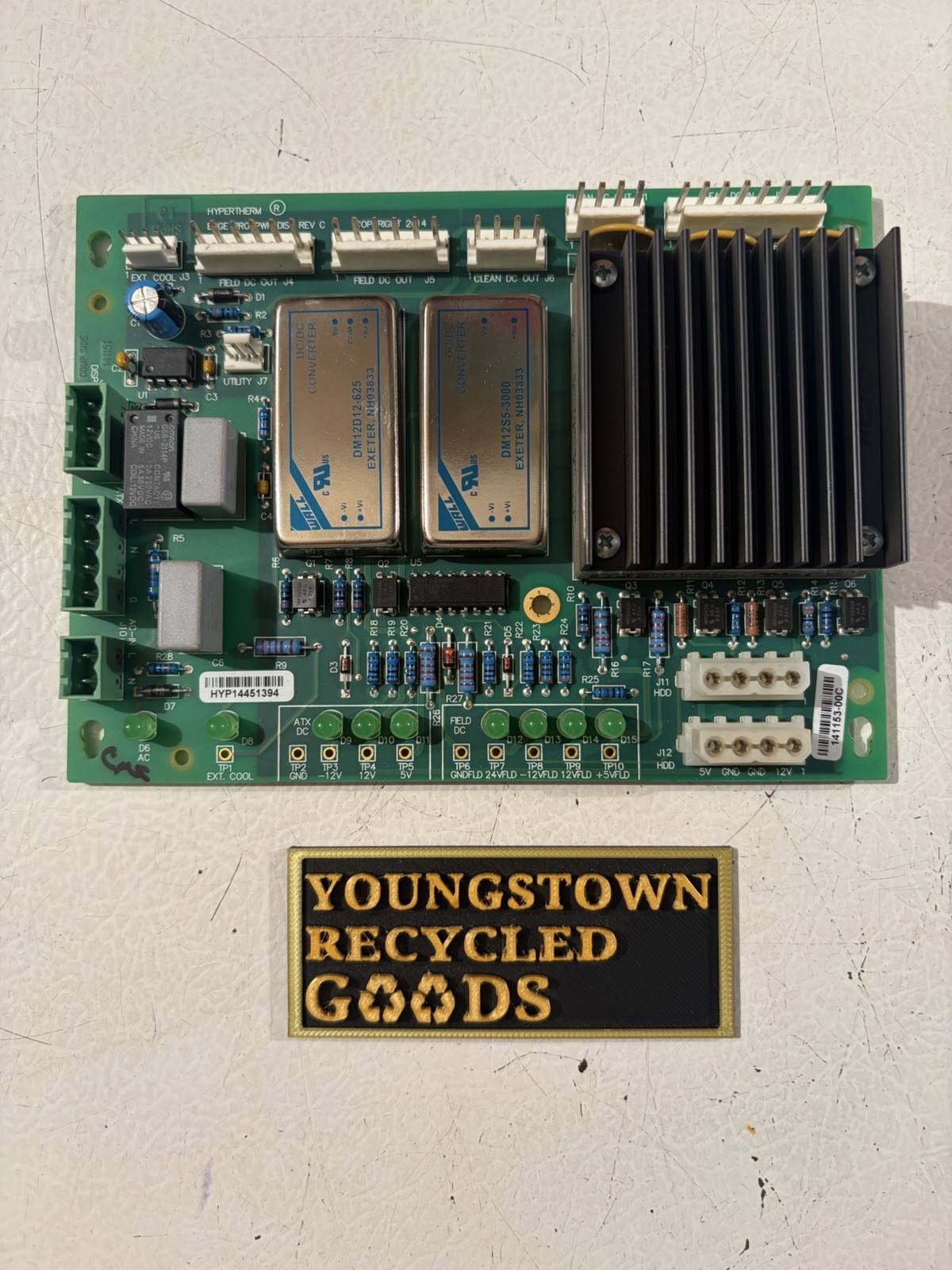 HYPERTHERM EDGE PRO POWER DISTRIBUTION BOARD HYP14451394
