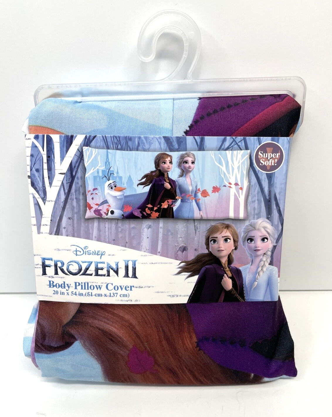Disney Frozen II Elsa Anna Olaf Body Pillow Cover