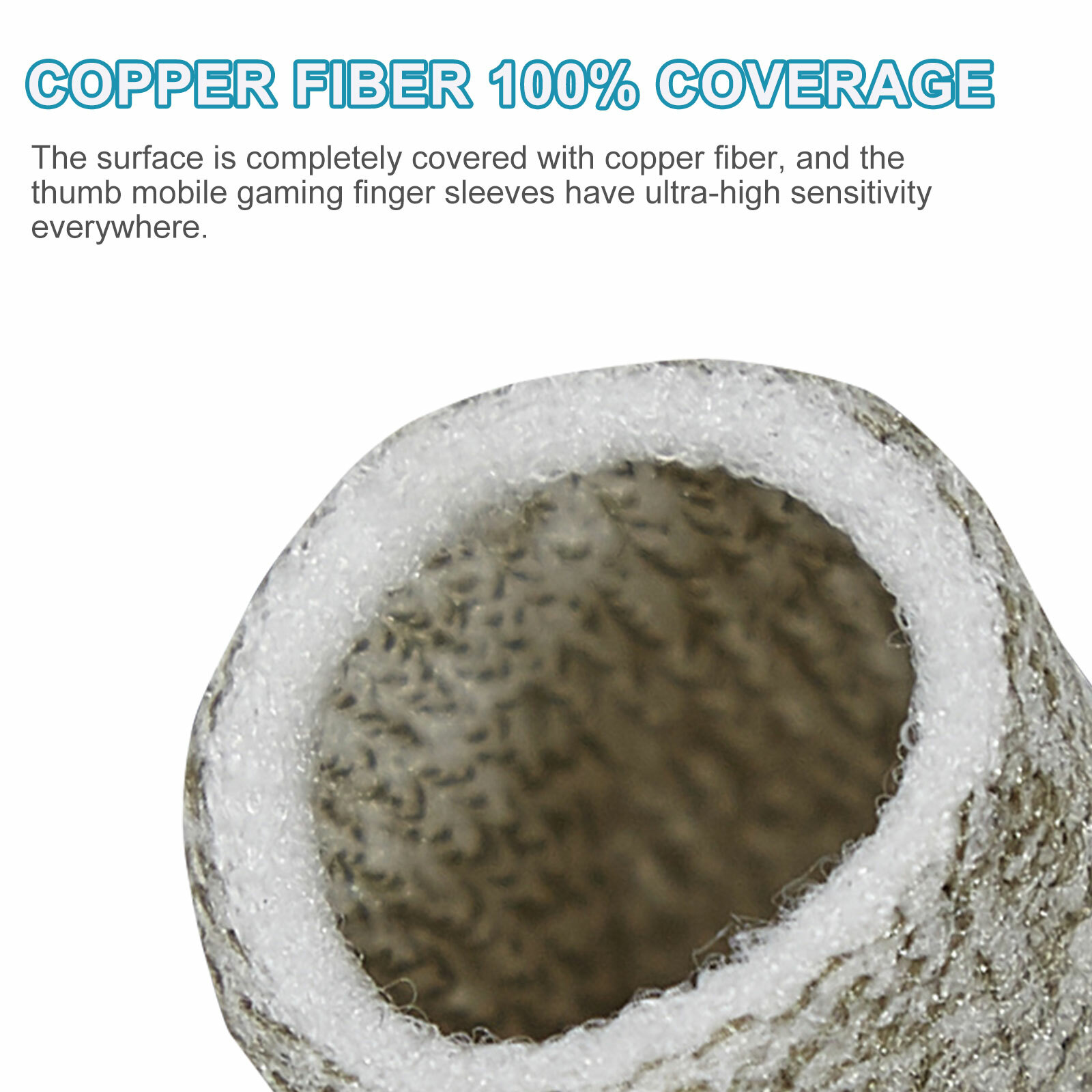 20Pcs Screen PUBG Gaming Finger Sleeve Game Controller Mobile Sweatproof Gloves