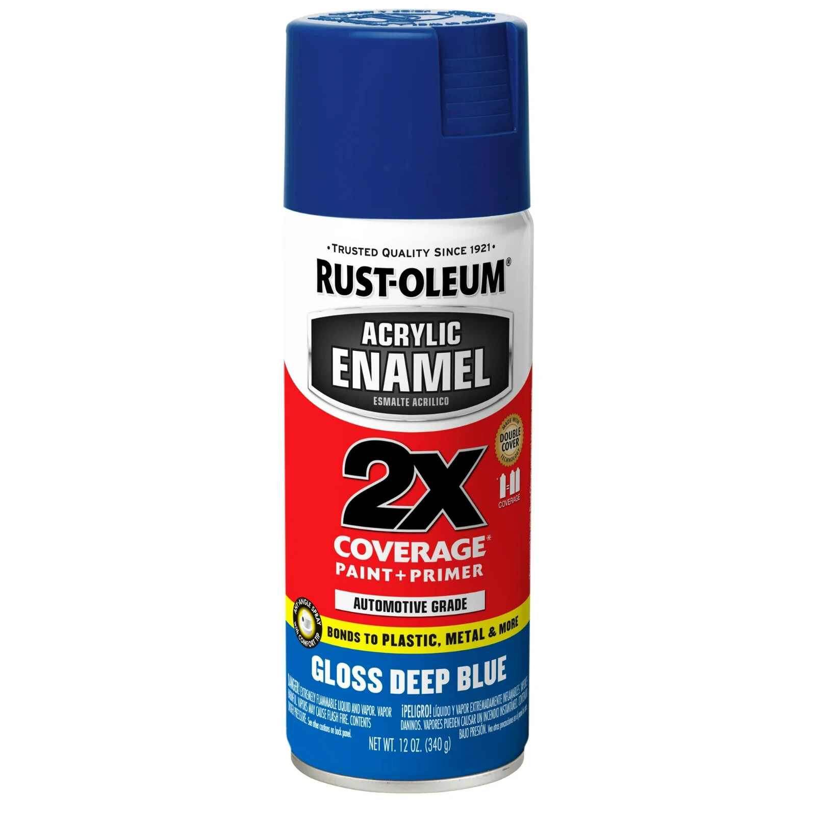 6X GLOSS DEEP BLUE Rust-Oleum 271942 Acrylic Enamel 2X Spray Paint Automotive