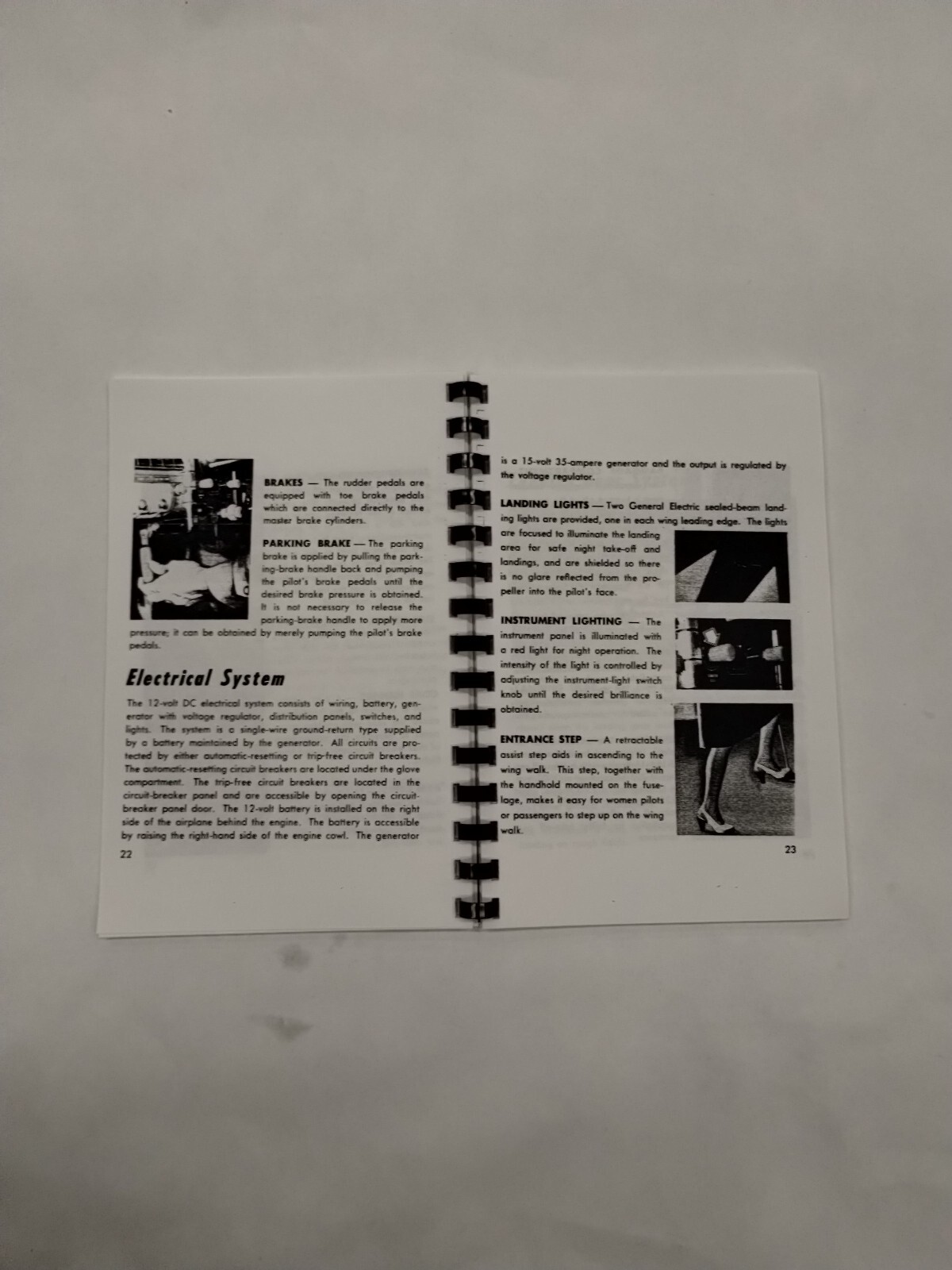 Beechcraft Bonanza Model E35 Owner's Manual-Copy