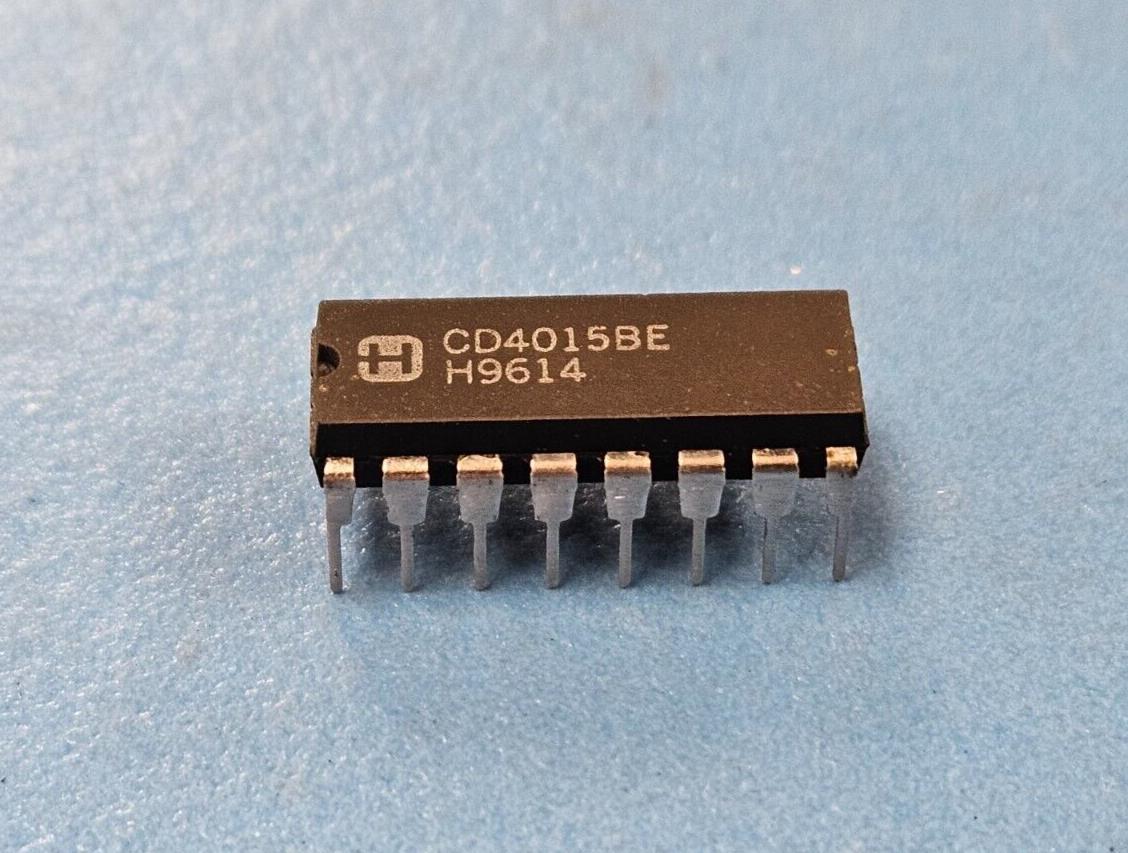 (4PCS) CD40103BE Counter IC Binary Counter 1 Element 8 Bit Positive Edge 16-PDIP