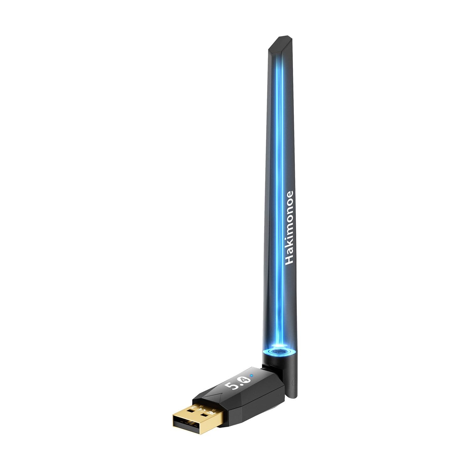 Long Range Bluetooth 5.4 Adapter USB Dongle With Antenna For PC Laptop Desktop